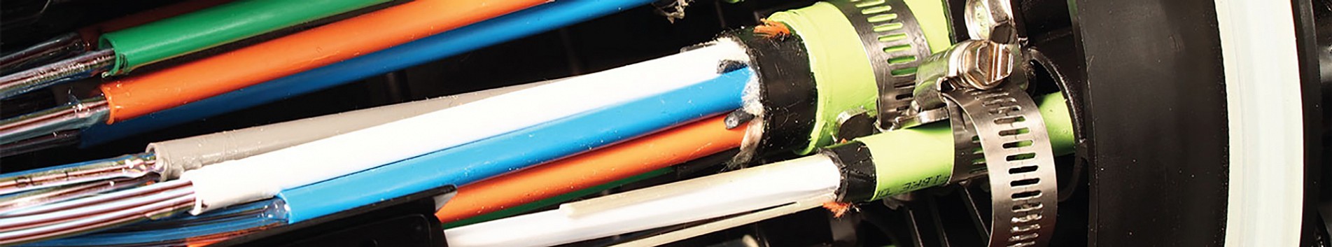 photo of fiber lines